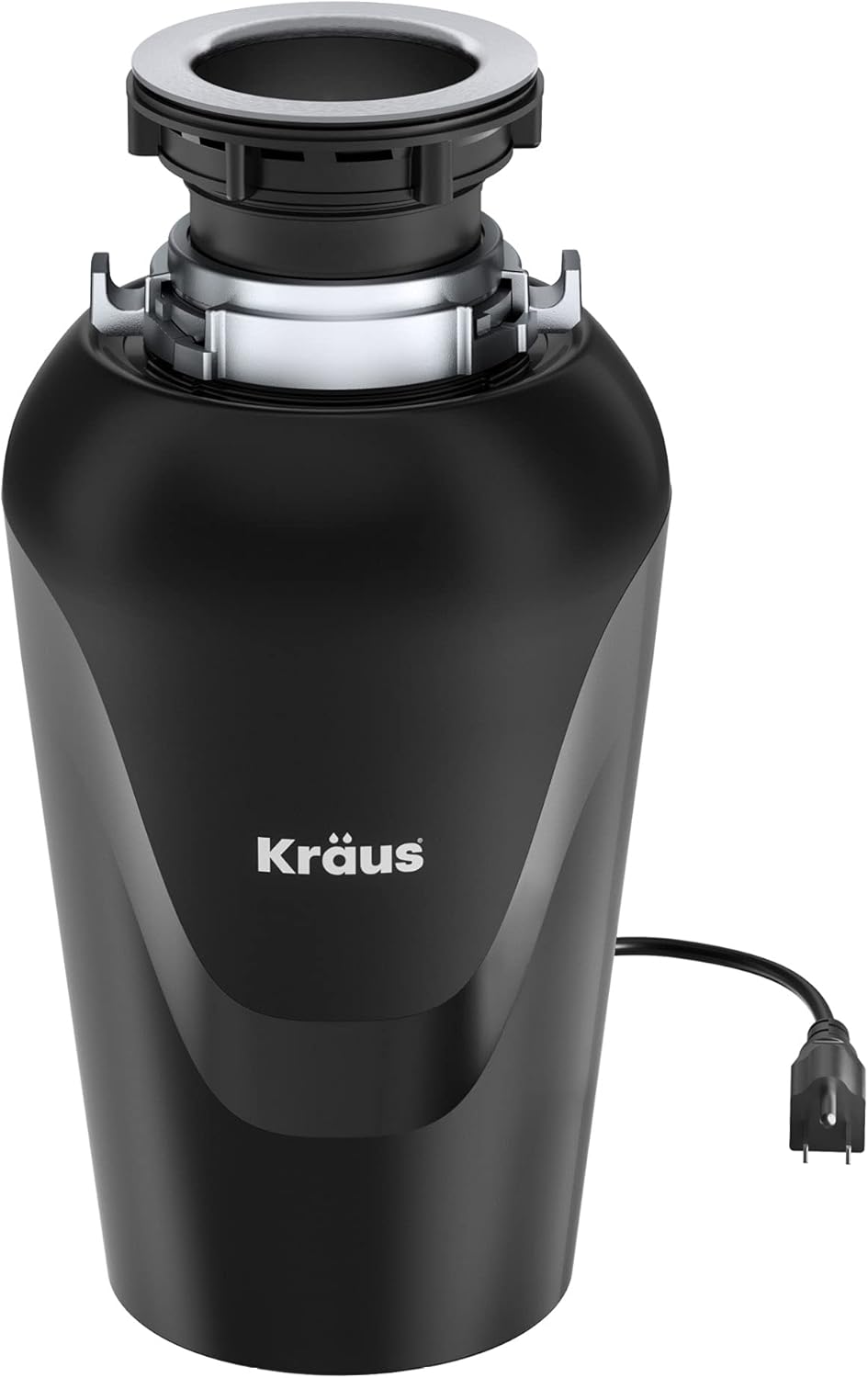 KRAUS WasteGuard 3/4 HP Ultra-Quiet Garbage Disposal with Quick Connect, Kitchen Sink Drain Cover