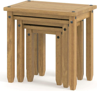 Small Coffee Table - Nesting Tables - Wood Nesting Tables - Small Coffee Tables for Living Room