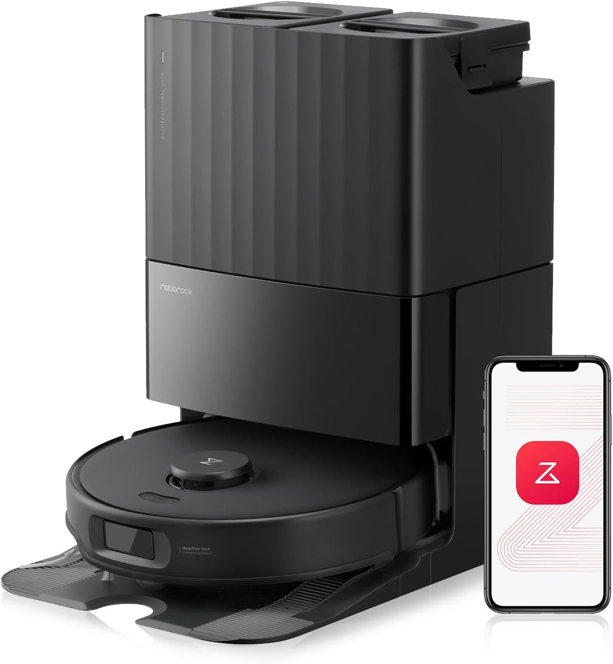 Roborock Qrevo Edge S5A Robot Vacuum and Mop, 17,000Pa, Zero-Tangling, DuoDivide Main Brush