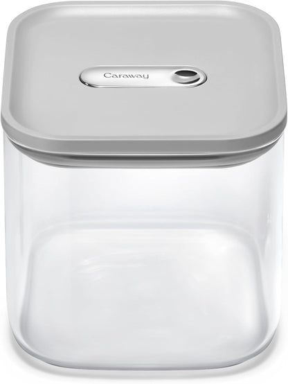 Caraway 2.5qt Glass Airtight Food Storage Container with Lid – Non-Toxic, BPA-Free Kitchen Storage