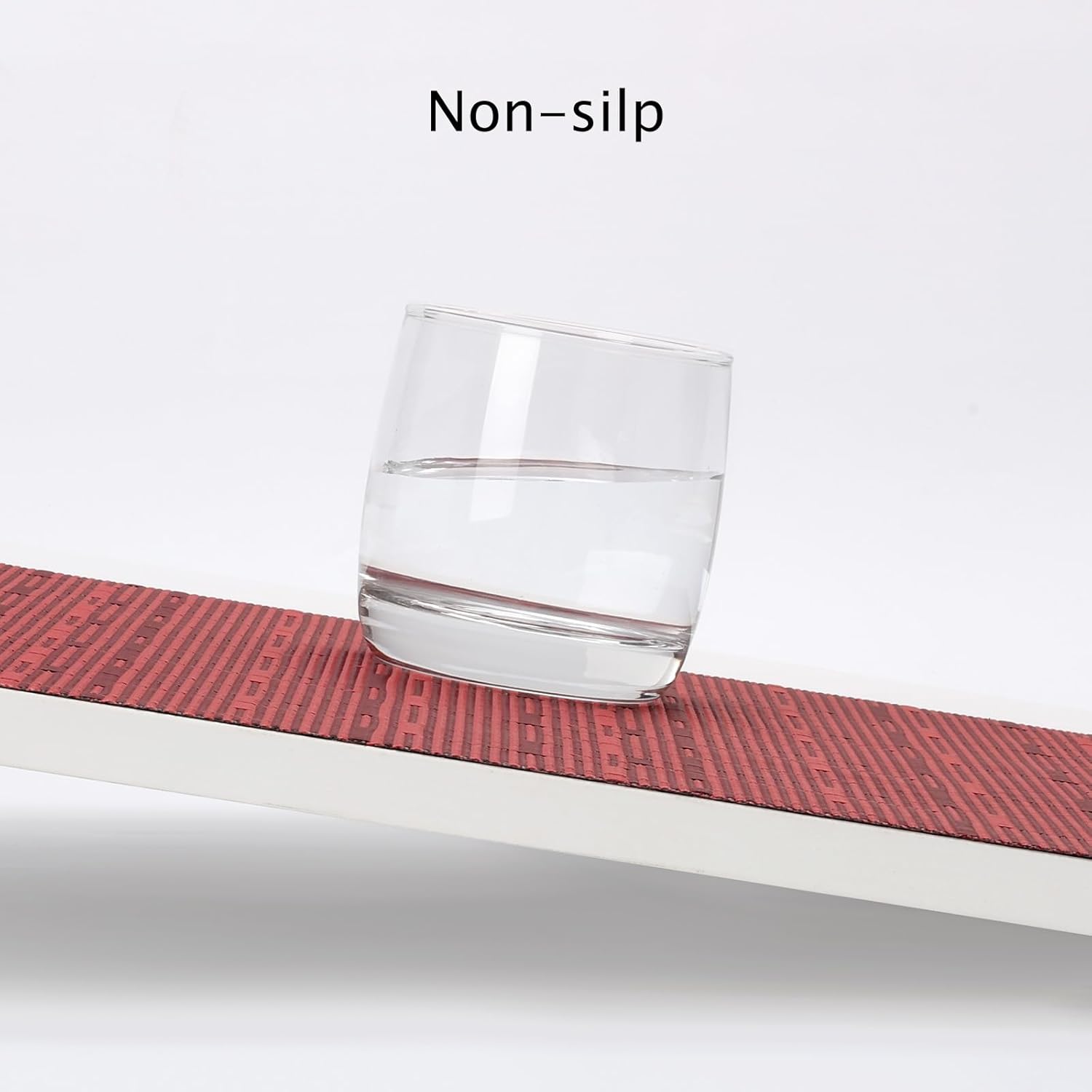 Myir JUN Placemats Set of 6, Vinyl Woven Placemats Place Mats Indoor Washable Table Mats Non-Slip