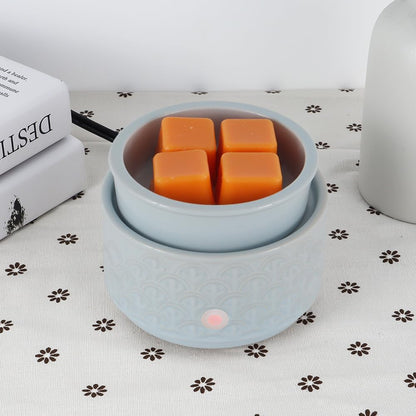kobodon Ceramic Wax Melt Warmer - 3-in-1Electric Wax Warmer-Fragrance Candle Burner for Scented Wax