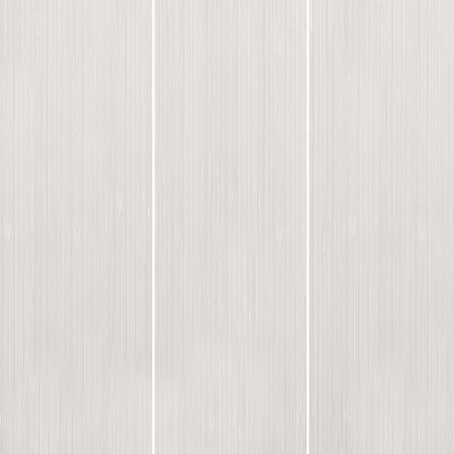 3 Pack Foil Fringe Backdrop - White Shiny Tinsel Curtains for Party Decoration/Photo Booth Props