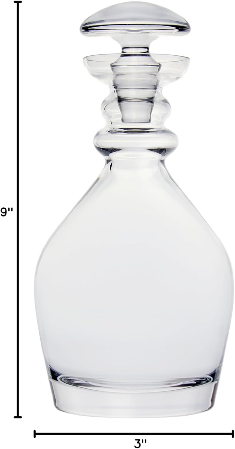 Ravenscroft Crystal | Elegant European-Made Hand-Blown Thomas Jefferson Decanter with Stopper |