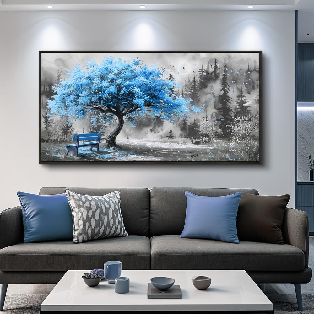 ZUITINGHUA Black Framed Canvas Wall Art For Living Room Large Wall Decor For Office Bedroom