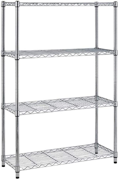 14''Dx36''Wx54''H 4-Shelf Wire Shelving Unit Garage NSF Business Wire Shelf Metal Large Storage