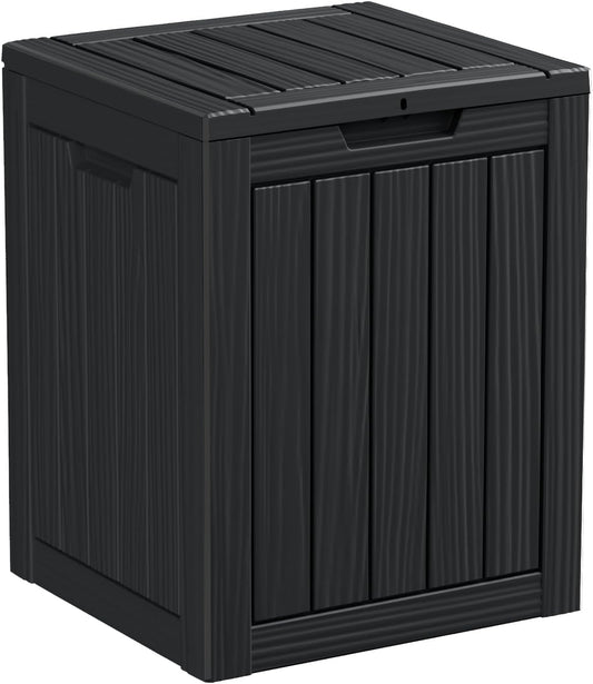 DRATO Deck Boxes, 31 Gallon Outdoor Storage Box for Patio Cushion, Sports Equipment, Garden Tools