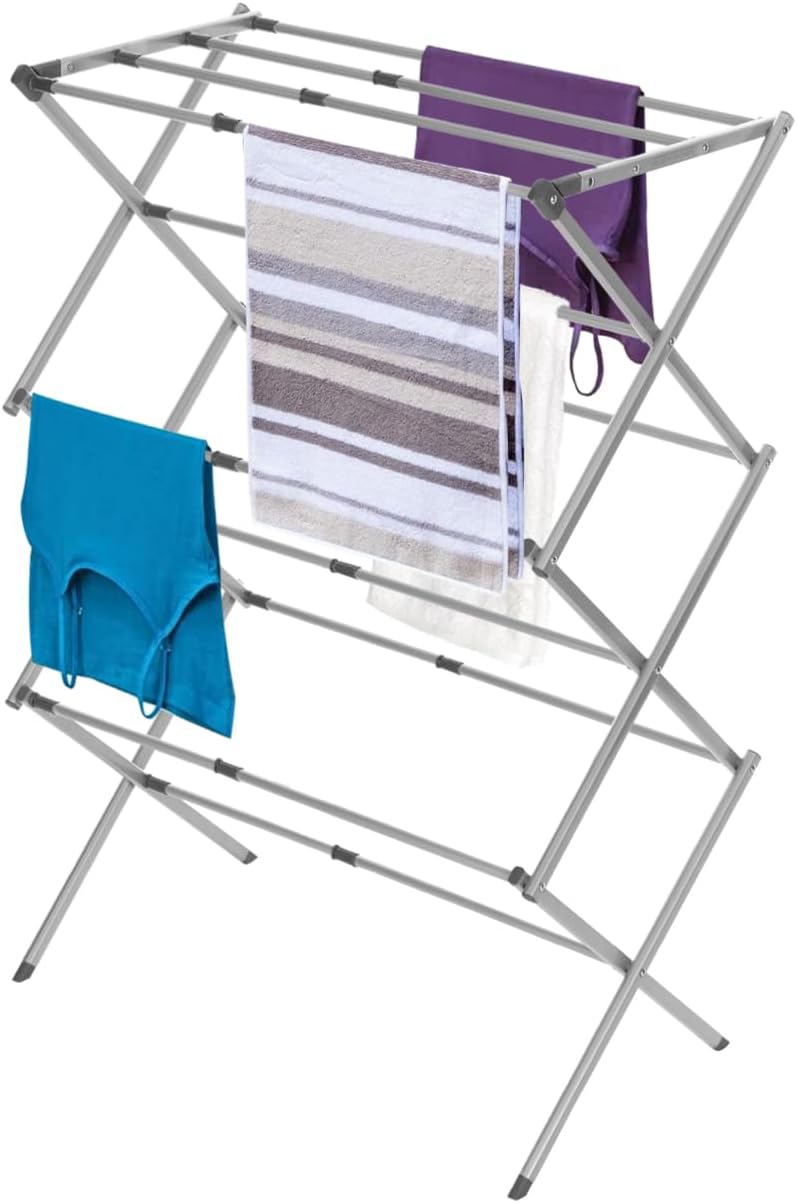 BLACK+DECKER Laundry Organization Expandable/Collapsible Clothes Drying Rack. Essential for