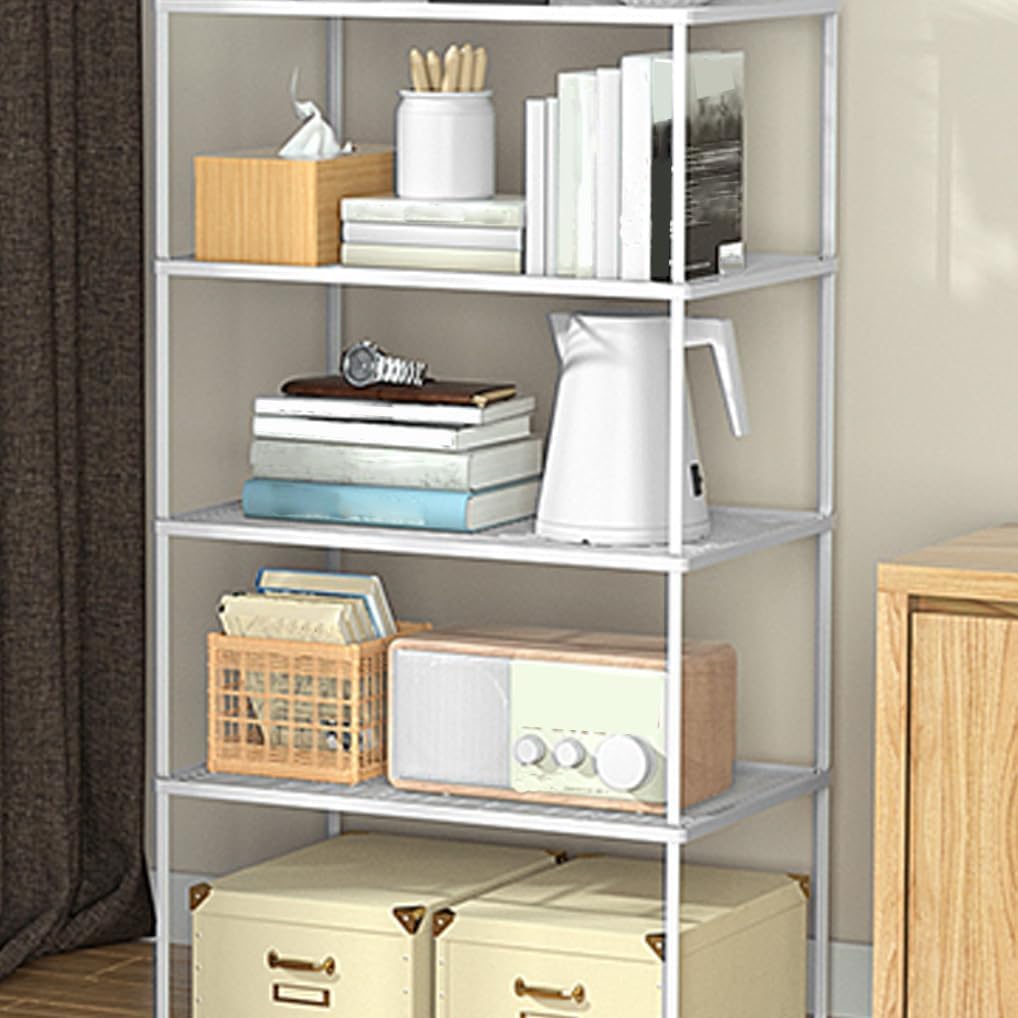 Kitchen Cabinet Storage Shelf Stackable Wire Spice Rack Organizer Heavy Duty Space Saver for