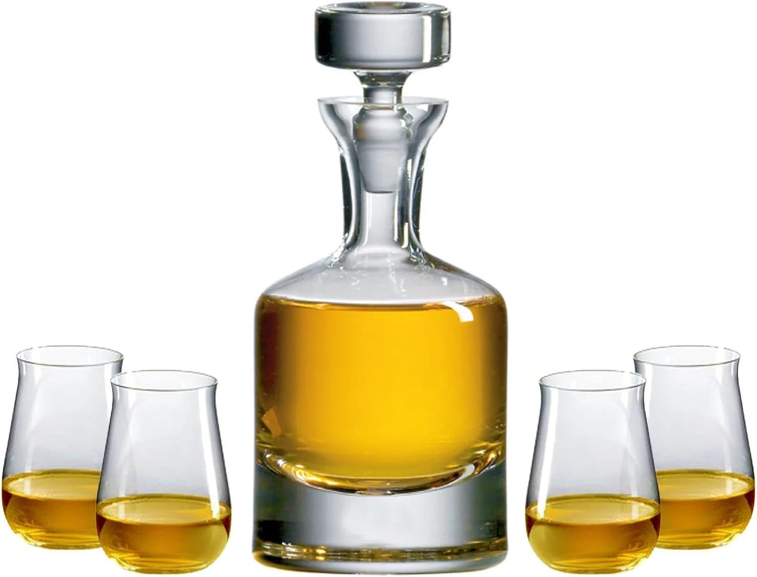 Ravenscroft Crystal | European-Made, Hand-Blown Scotch Decanter Gift Set | 1 Decanter with Stopper
