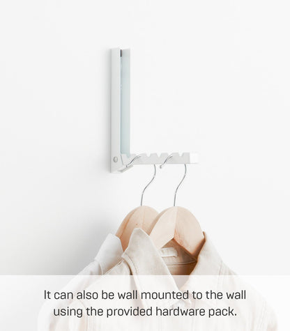 YAMAZAKI Home Smart Over The Door Hooks - Folding Hanging Coat Rack - 1-Hook - Steel