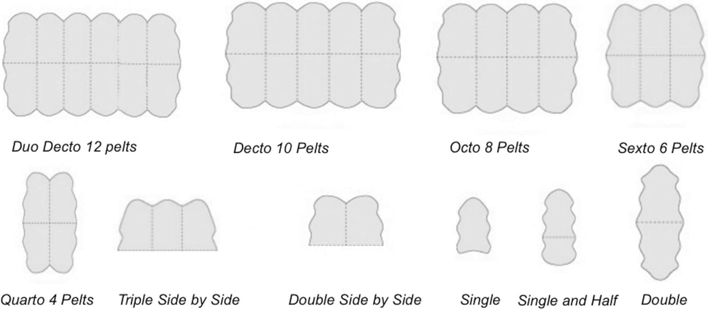 LAMBZY Faux Sheepskin Hypoallergenic Free Shape Silky Shag Rug, Luxury Shaggy Silky Plush Carpet