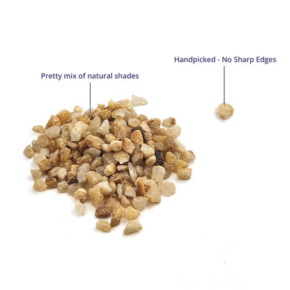 Royal Imports 5LBS River Pebbles Decorative Ornamental Rocks, Garden Landscaping Stones, Gravel