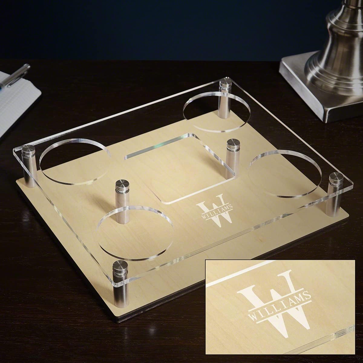 Custom Whiskey Decanter Presentation Set
