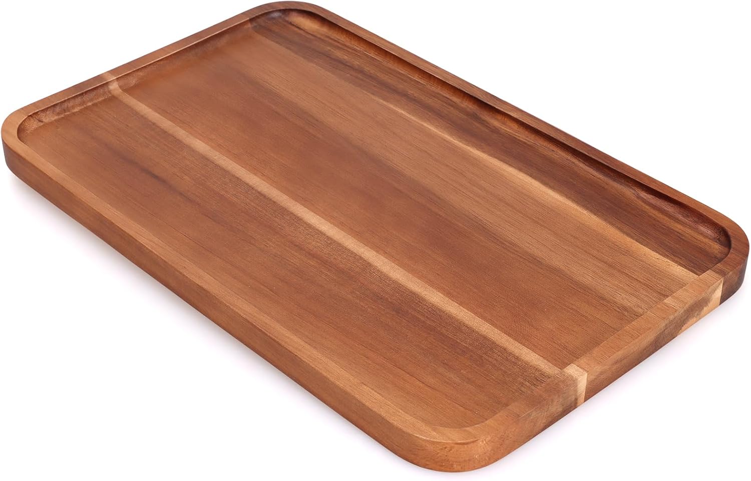 16"x 8" Large Wooden Serving Trays Decor Long Charcuterie Cheese Boards Acacia Wood Kitchen Dinner