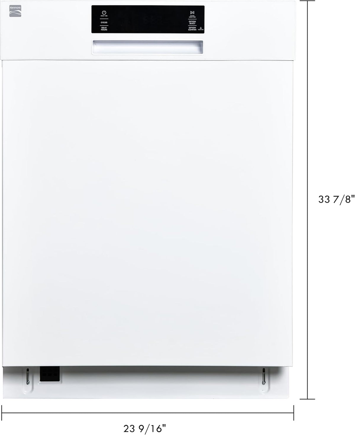 Kenmore 24" Built-in Stainless Steel Tub Dishwasher EasyFlex 3rd, SmartWash, UltraWash Plus