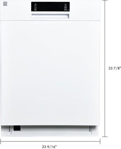 Kenmore 24" Built-in Stainless Steel Tub Dishwasher EasyFlex 3rd, SmartWash, UltraWash Plus