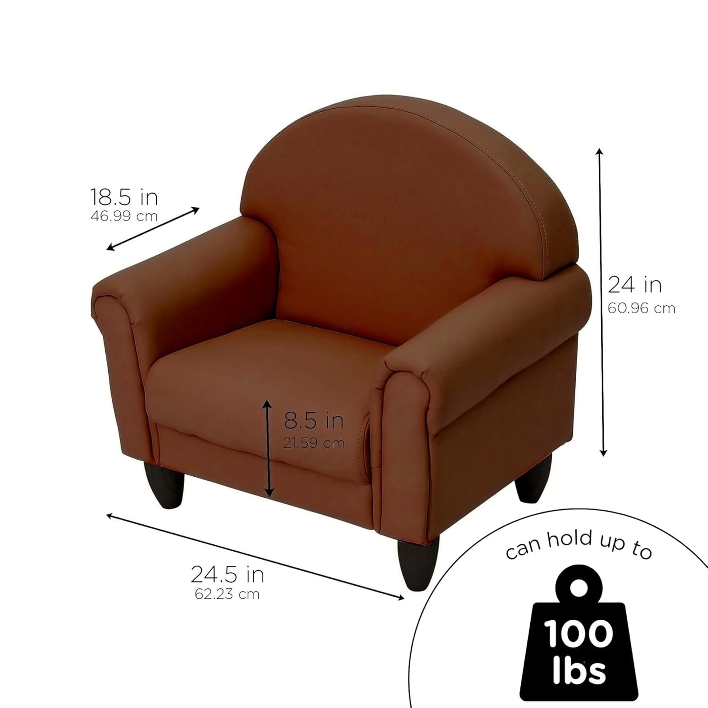 Children's Factory As We Grow Toddler Chair, Flexible Seating for Daycare or Preschool, Kids