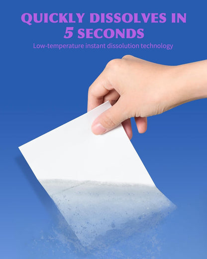 Laundry Detergent Sheets - 240 Loads Girls Lavender Laundry Sheets for Dorm,College,Home