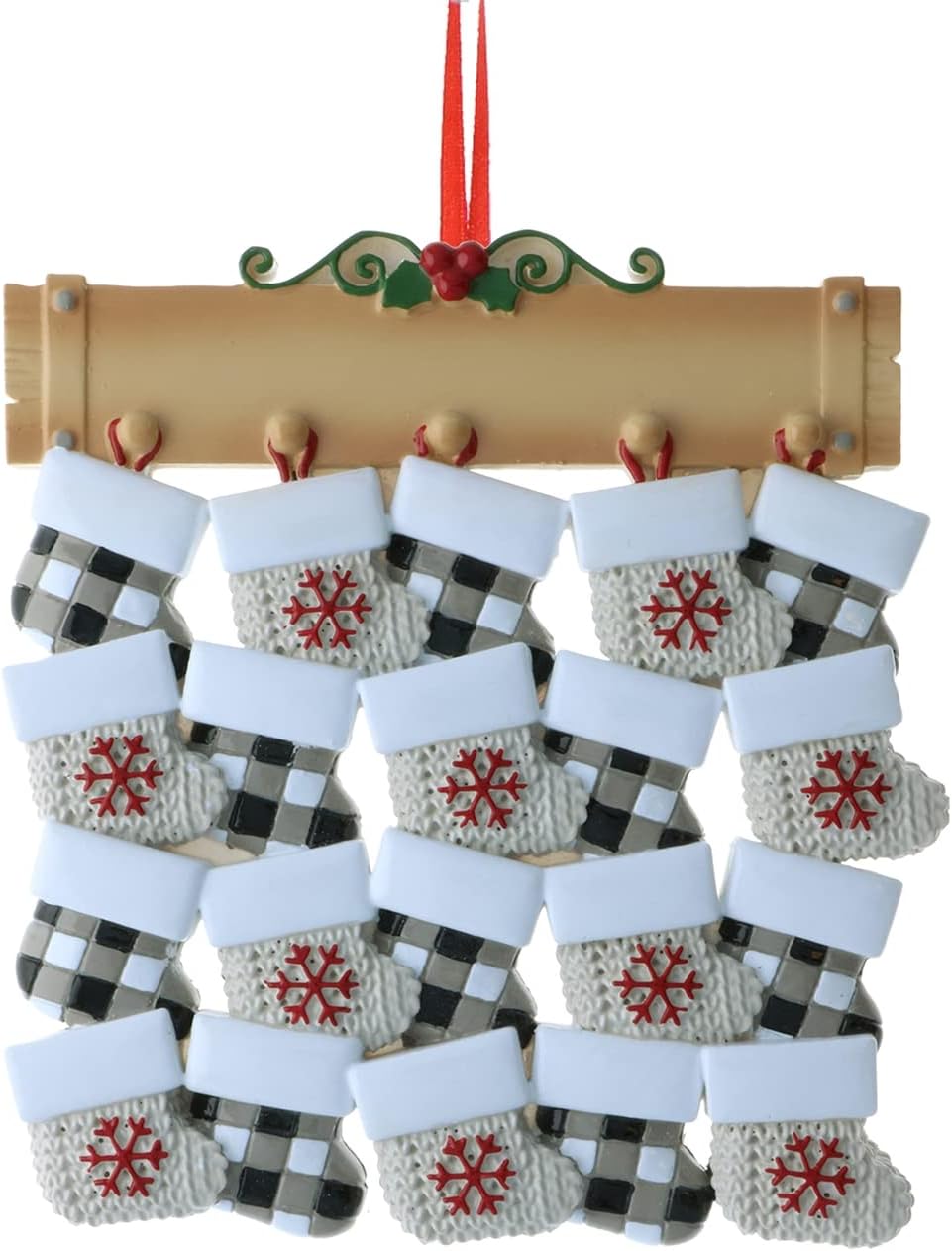 3D Stockings Family of 20 Ornament 2025 Personalized Family Christmas Ornaments 2025 | Holiday
