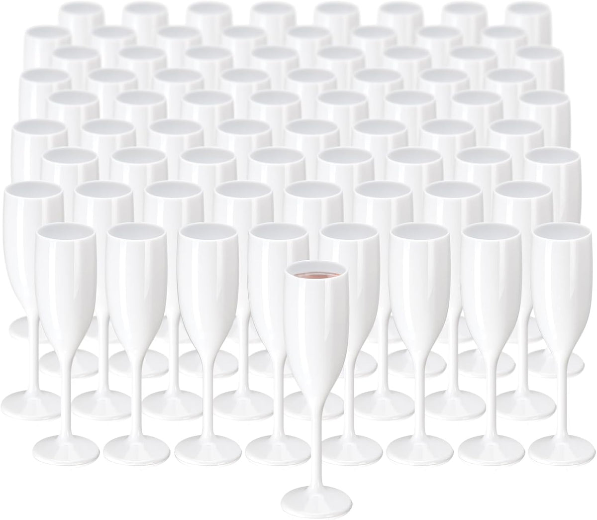 XUWAIDSGN Acrylic Champagne Flutes Toasting Glasses Unbreakable Mimosa Bar Reusable Wine Glasses