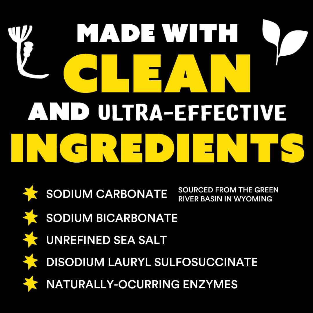 Molly's Suds Unscented Super Powder Detergent | Extra Strength Laundry Soap, Stain Fighting |