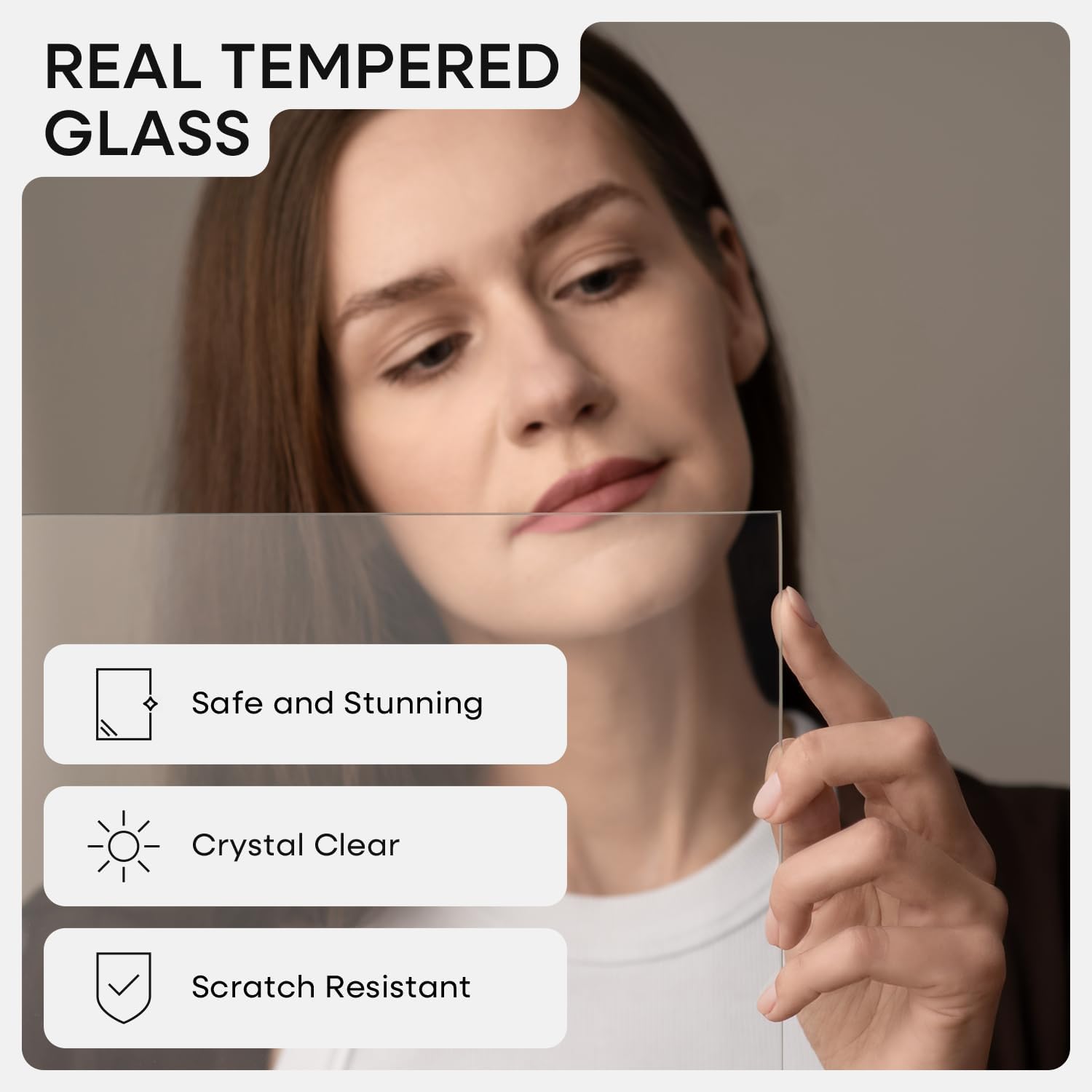 Homeforia 12x16 Picture Frame Brown, High End Dark Oak 12x16 Walnut Wood Poster Frame with Mat 9x12