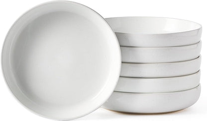 famiware Milkyway 33 oz Bowl Set, Pasta Bowls Set of 6, Salad Bowls Perfect for Your Friend for