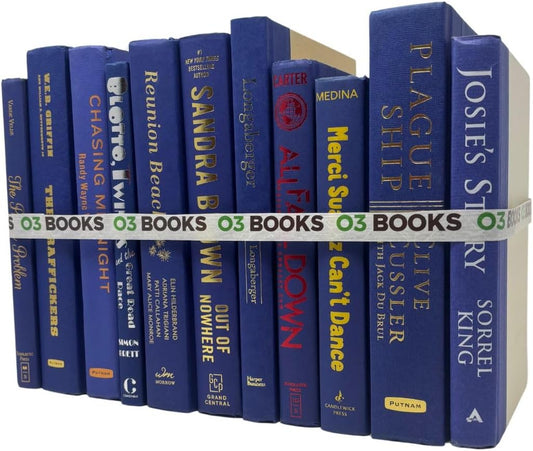Curated Decorative Books Hardcover Décor Books for Home Décor, Choose Color, Interior Design