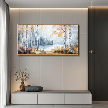 PHAOHUAXM Canvas Wall Art For Living Room Wall Decoration For Bedroom Office Decoration Trees