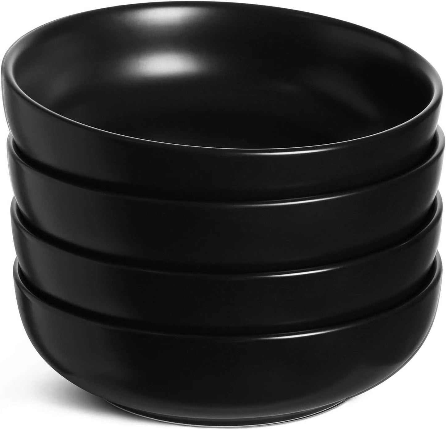 LE TAUCI Pasta Bowls 45 oz, Salad Bowls Set for Serving Soup, Pasta, Noodle, Dinner, Large Kitchen