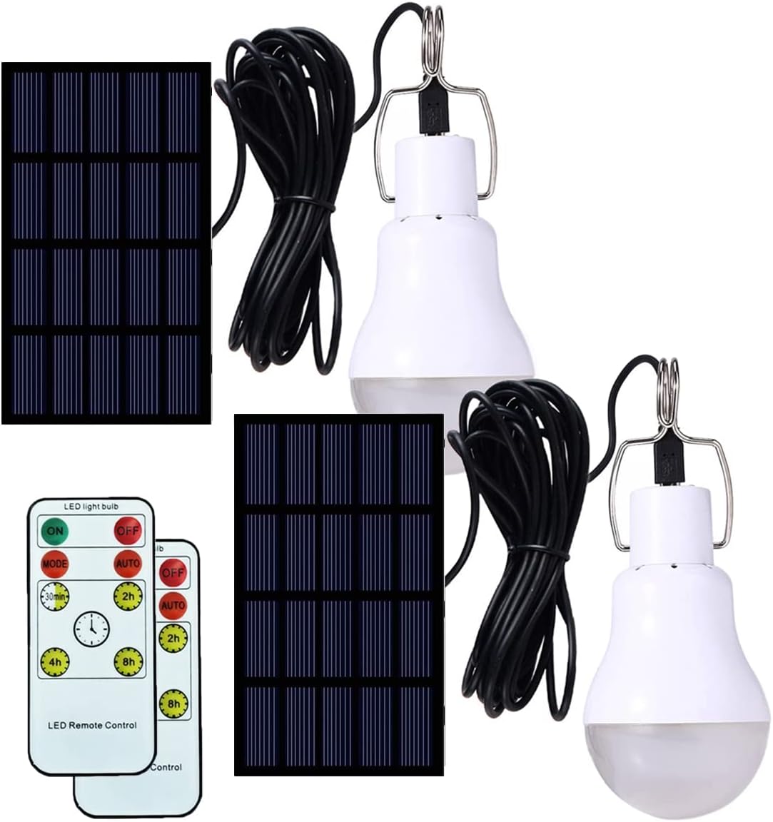 Solar Light Bulb Portable 350LM Solar Powered Camping Light Led Lantern Outdoor for Lamp Light