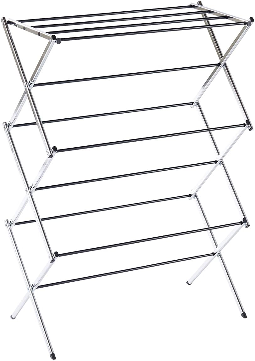 Displays By Jack Portable Collapsible Clothing Dryer Rack, Foldable Drying Rack for Clothes