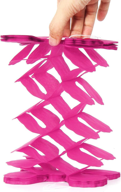 Rainbow Mexican-Theme Party-Decorations Streamers Garland - 157Ft Colorful Birthday Supplies