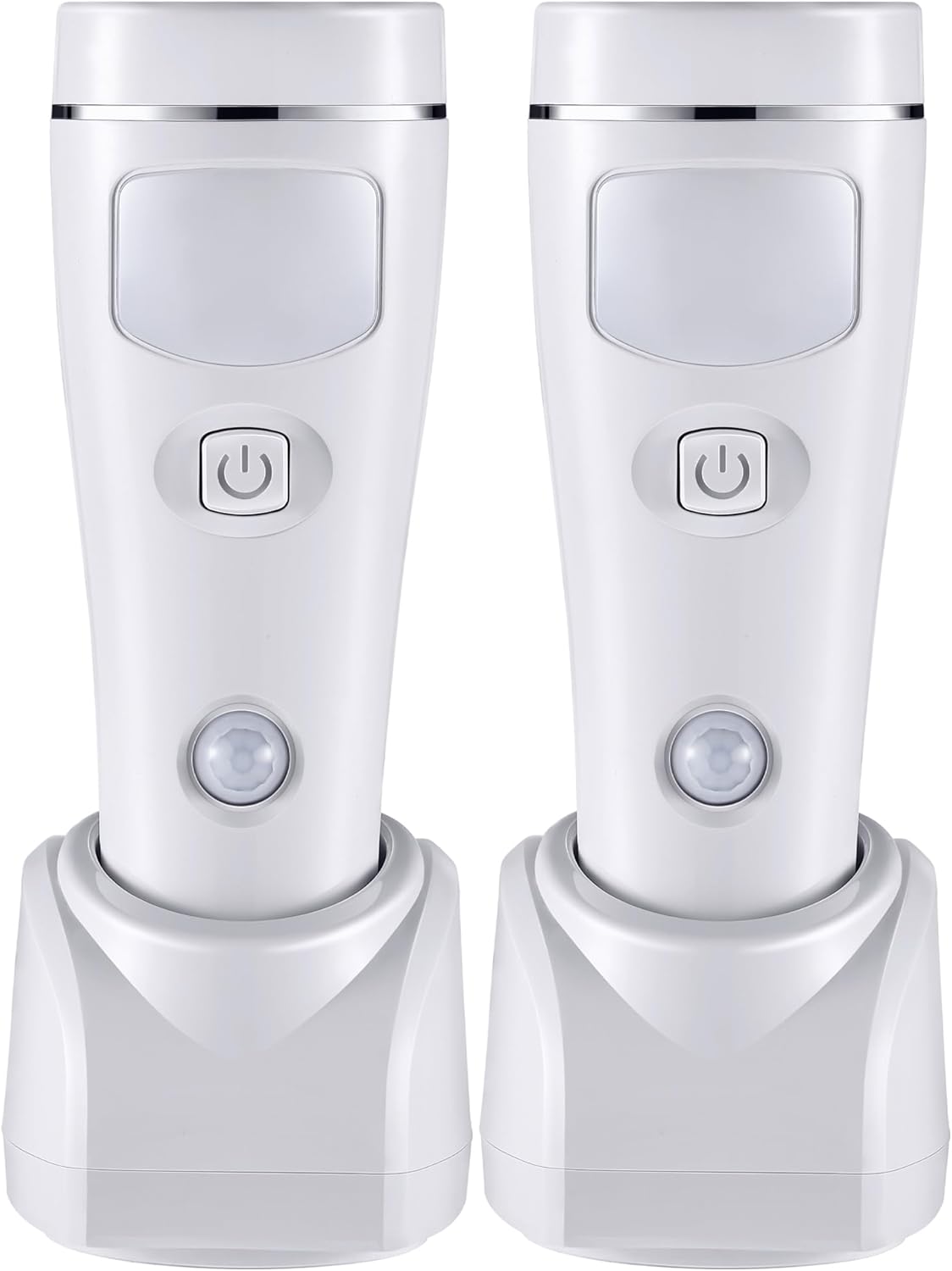 Enhon 4 in 1 LED Emergency Lights for Home Power Failure, 2 Pack Rechargeable Plug in Flashlight