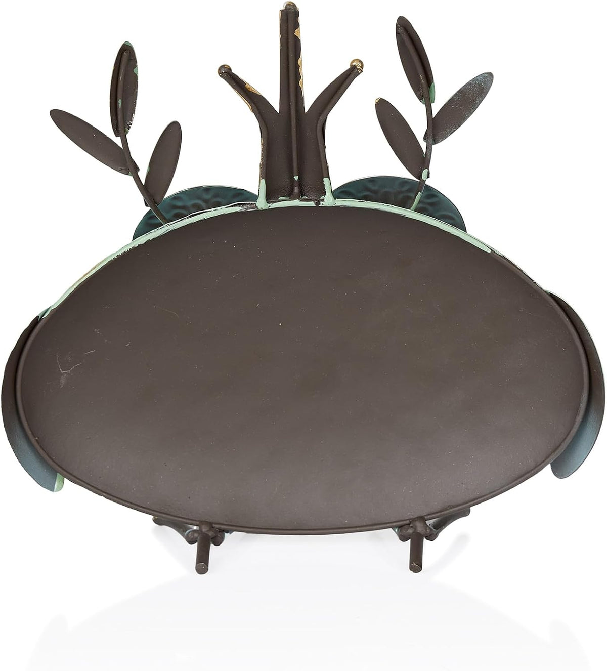Alpine Corporation MCC808HH Metal Owl Queen, Whimsical Animal Outdoor Décor for Patio, Lawn &