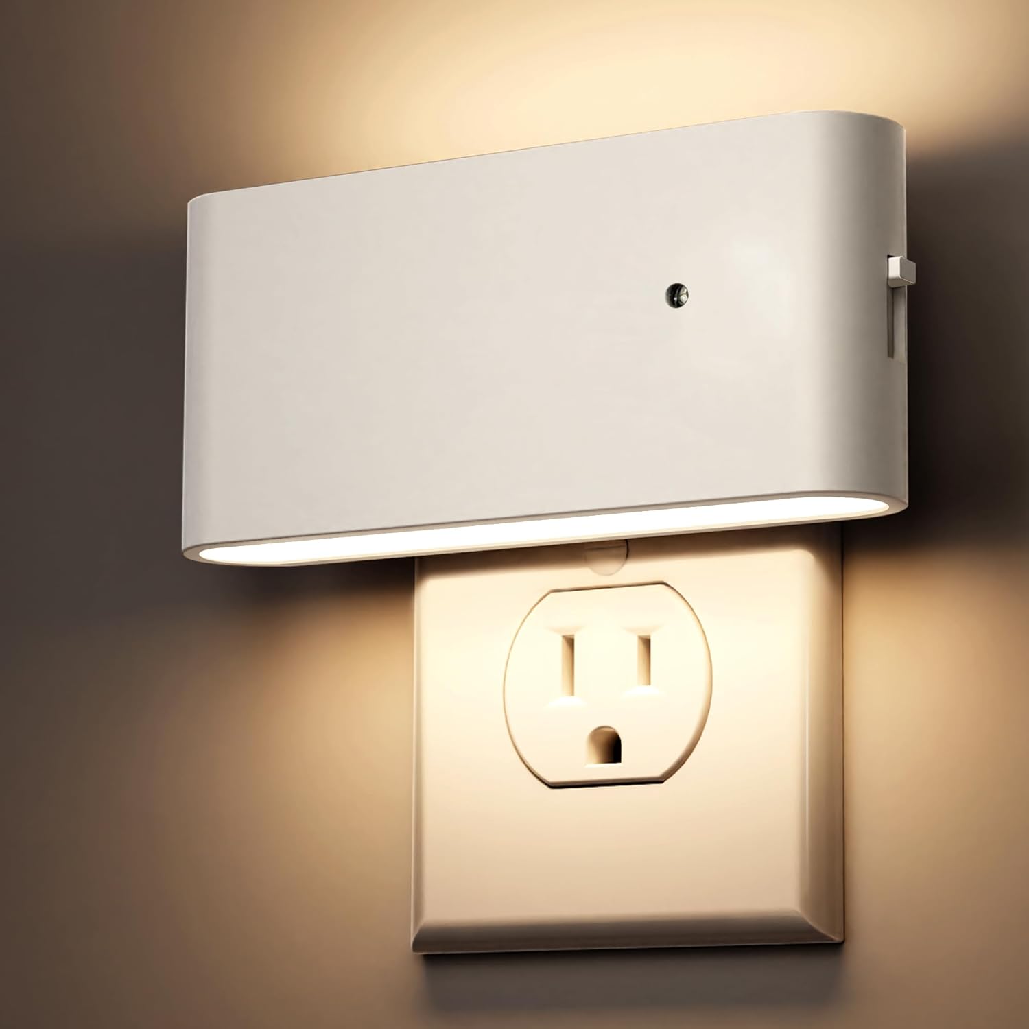 Briignite Night Lights Plug into Wall, LED Night Light with Dusk to Dawn Light Sensor, 2