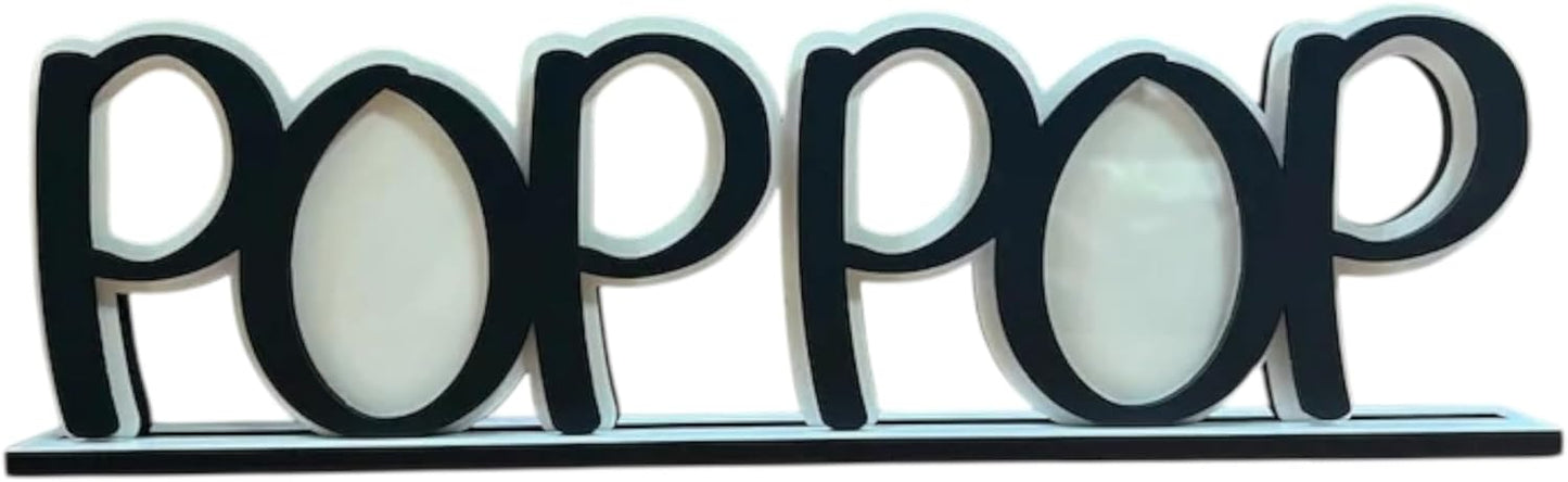 Gift for PopPop, Picture frame for Grandpa, Grandpa picture frame, Pop Pop picture frame, Gift for