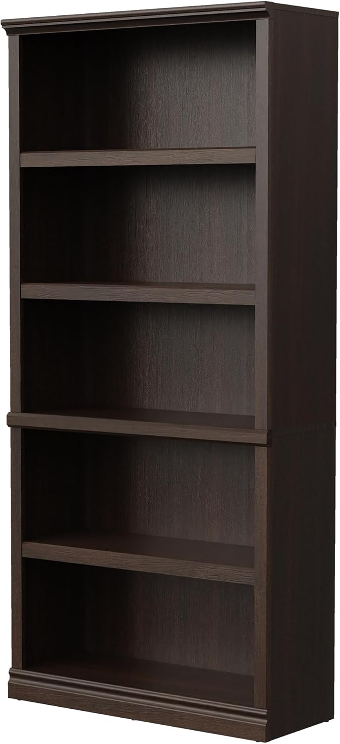 Bookshelf, Open Storage 70 Inch Tall 5 Shelf Bookcase, Floor Standing Bookshelves and Bookcases