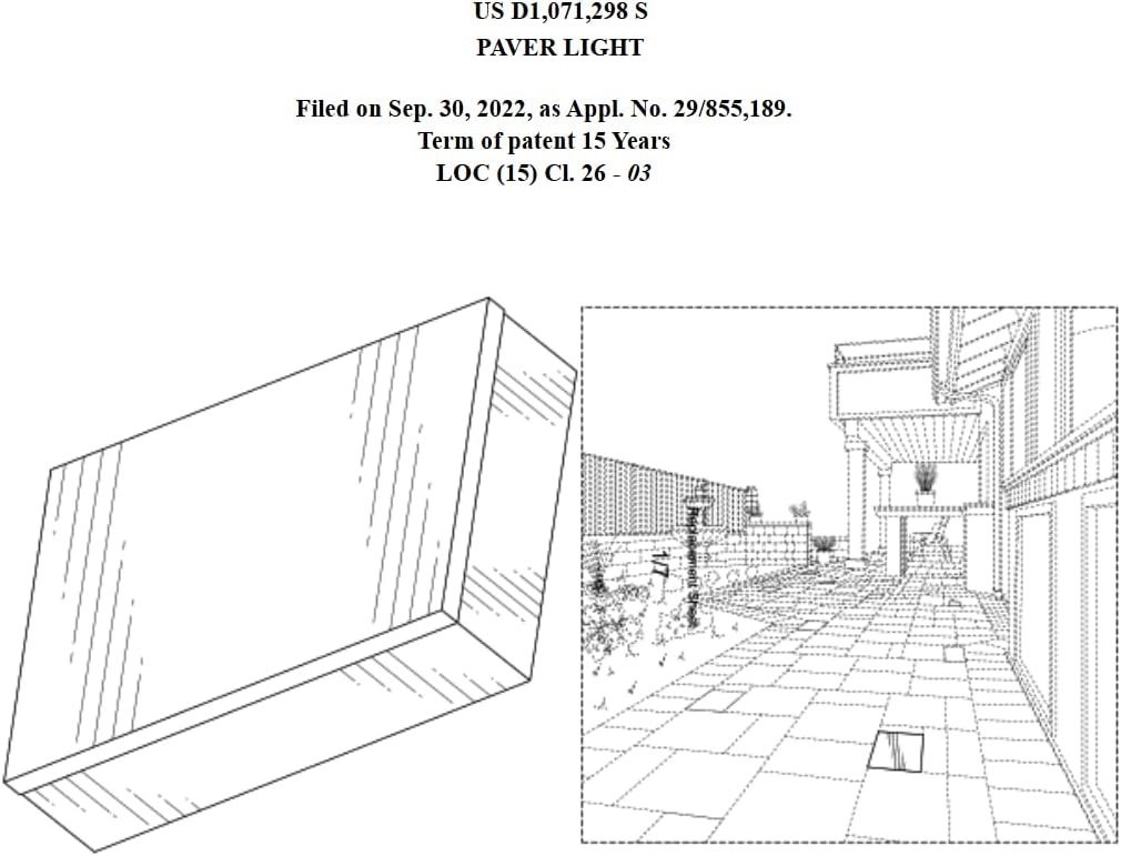 LUMENGY Paver Light 6×6 Inch (5.9 inch X 5.9 inch), 5000K Brick Lighting for Pavers, Driveway