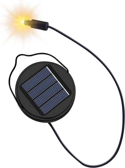 AA 600Mah Solar Light Replacement Top Parts for Solar Outdoor Lantern, Waterproof LED Lights for