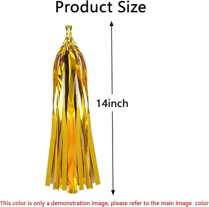 CC wonderland zone Pink and Green Tassel Garland,Paper Tissue Tassel Banner for Party