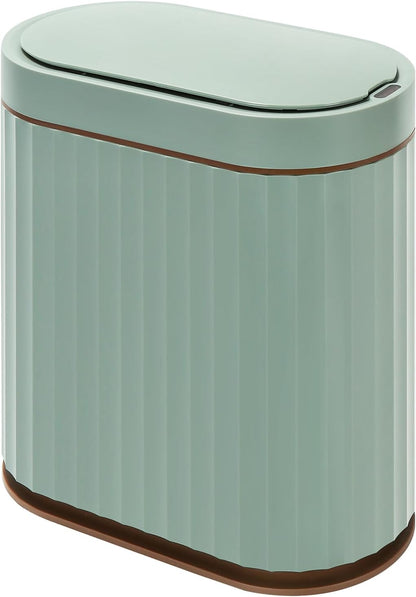 ELPHECO Bathroom Trash Can with Automatic Lid 2 Gallon Sensor Trash Bin, Smart Garbage Can IPX5