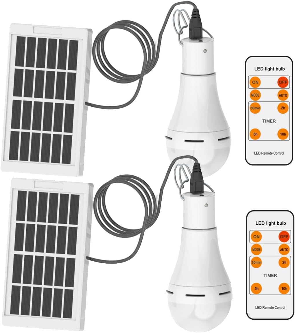Solar Light Bulb Portable 350LM Solar Powered Camping Light Led Lantern Outdoor for Lamp Light