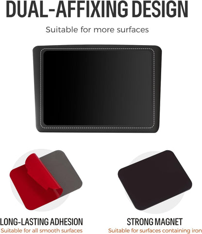 loukin Magnetic & Adhesive Dry Erase Marker Holder with Diver, 1 Small + 1 Mini, Magnetic Storage