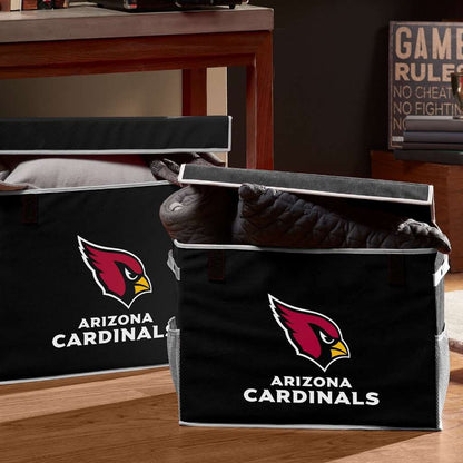 NFL Arizona Cardinals NFL Team Licensed Collapsible Storage Footlocker Bin Smallnfl Team Licensed