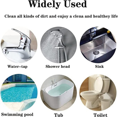 Pumice Stone Toilet Bowl Cleaner Toilet Deep Cleaning,Bathroom Cleaner Brush with Long Handle for