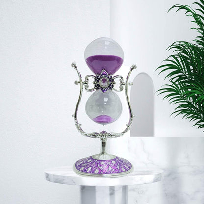 Sanduhr 15 Minuten,Metal Vintage Hourglass,Hour Glass,Hourglass Decor,for Home Decoration Office
