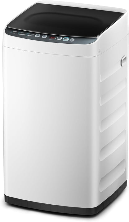 Midea MLTW09M1BWW Portable Washer with 6 Cycles, Drum Clean, Quick, Stainless Steel Tub