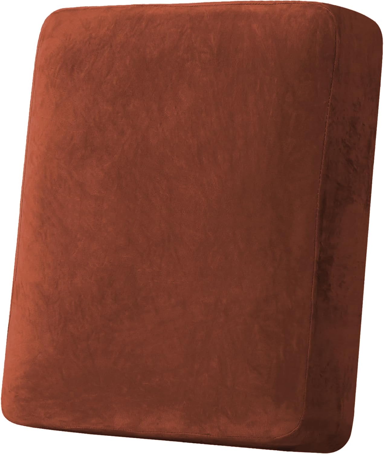 H.VERSAILTEX Velvet Stretch Couch Cushion Cover Plush Cushion Slipcover for Chair Cushion Furniture